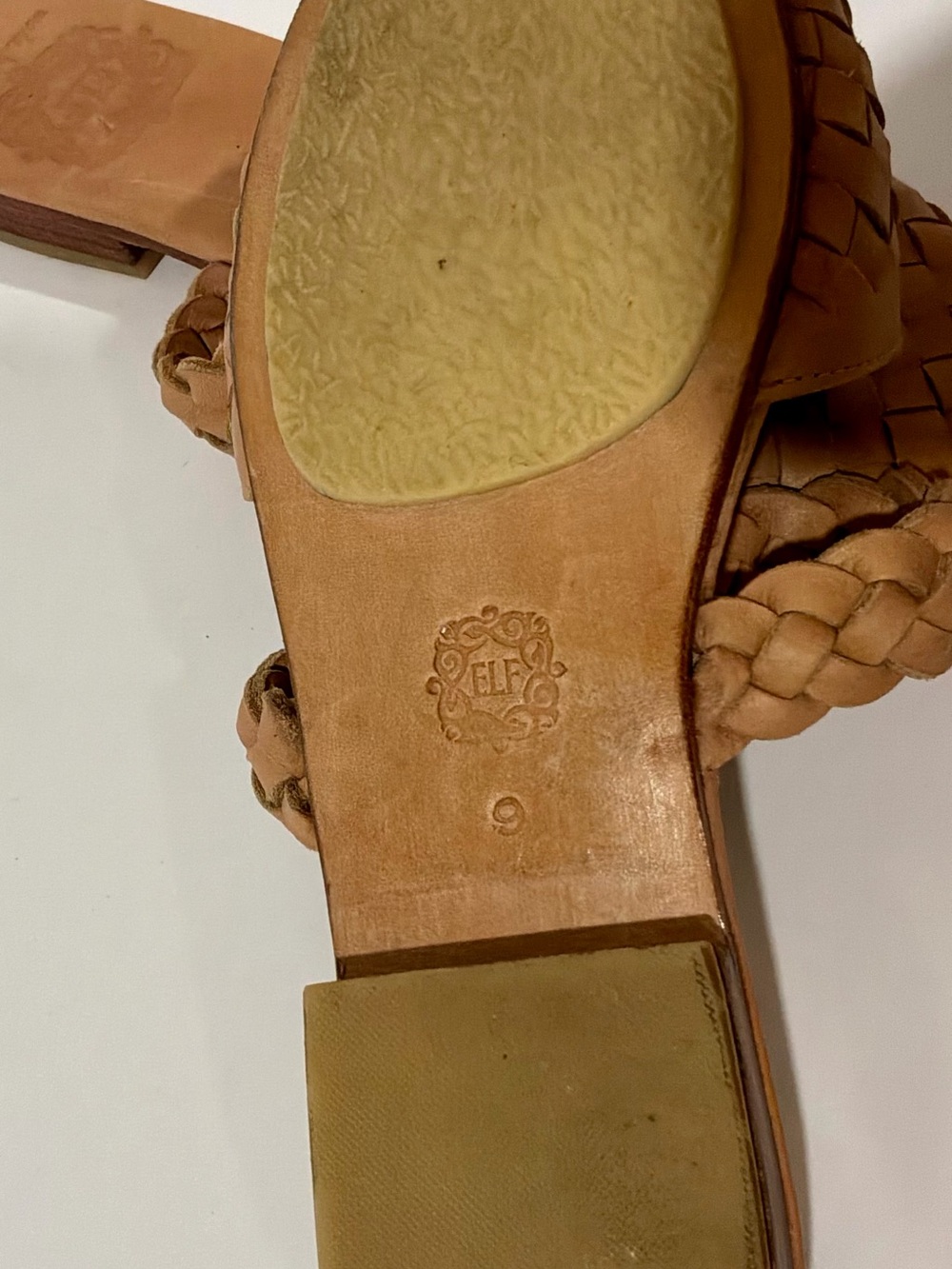 ELF..Leather Mules - Picture 7 of 8